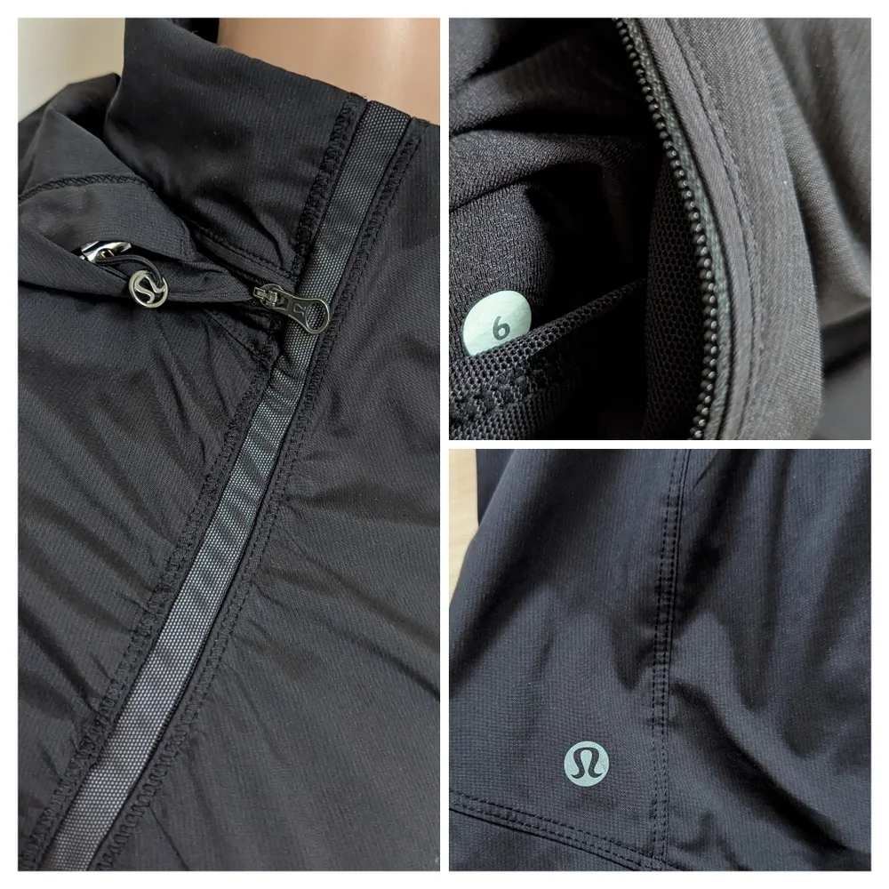 Lululemon Gather And Sprint Jacket Black
